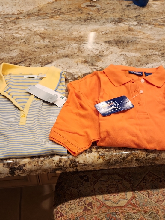 Tops - Two Golf Polos New With Tags